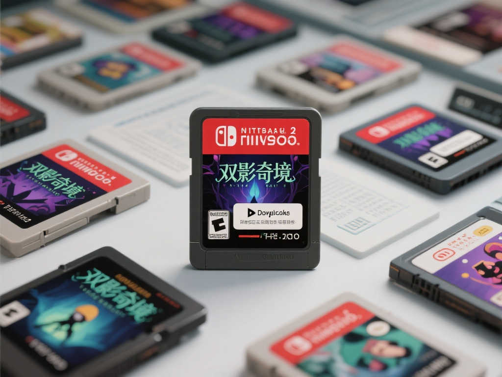 遗憾!《双影奇境》NS2实体版仅提供下载码,无卡带附赠! 遗憾!《双影奇境》NS2实体版仅提供下载码,无卡带附赠!