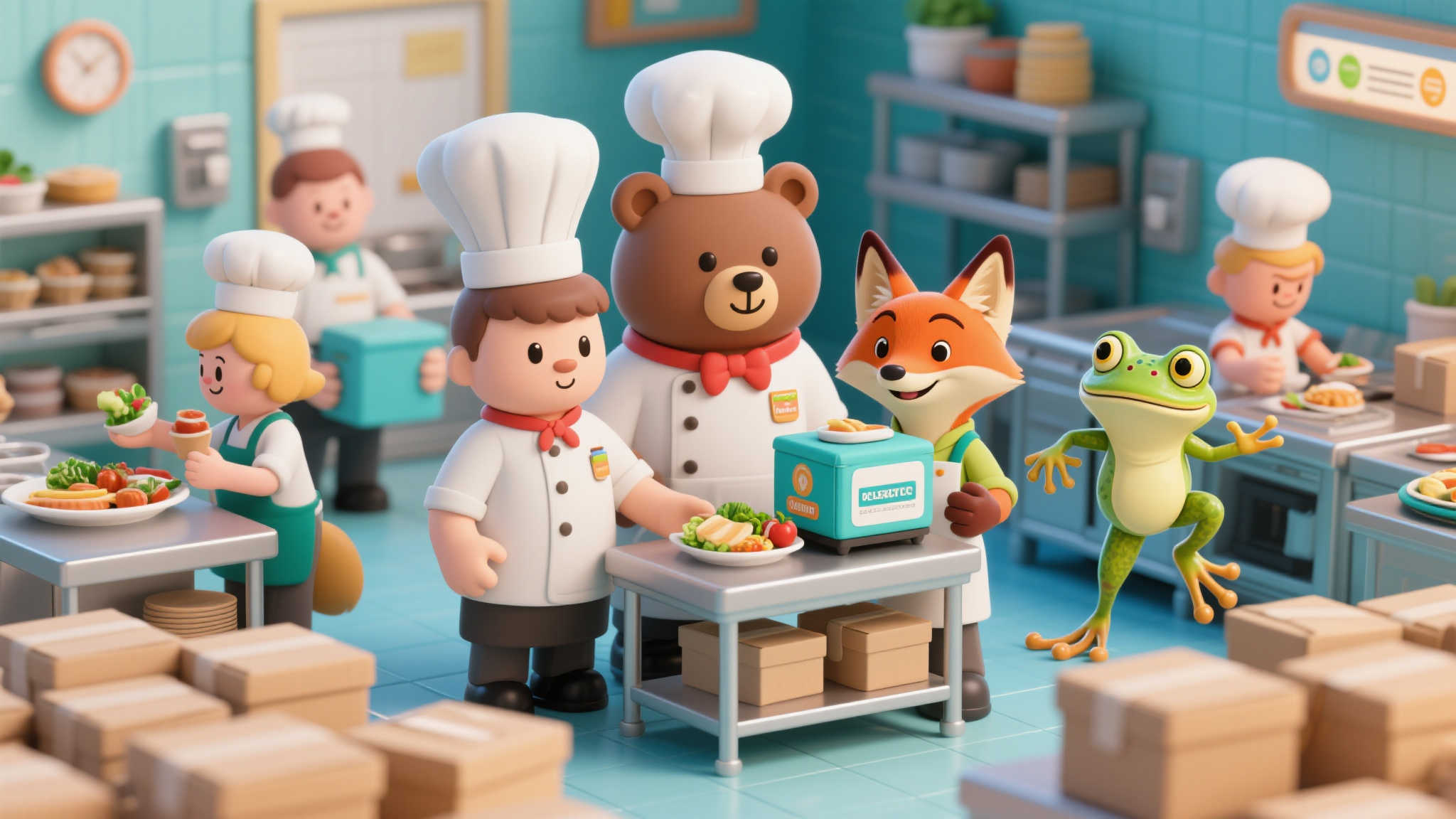 暖心萌宠齐聚一堂,《毛茸茸食堂物语》即将开张营业! 暖心萌宠齐聚一堂,《毛茸茸食堂物语》即将开张营业!